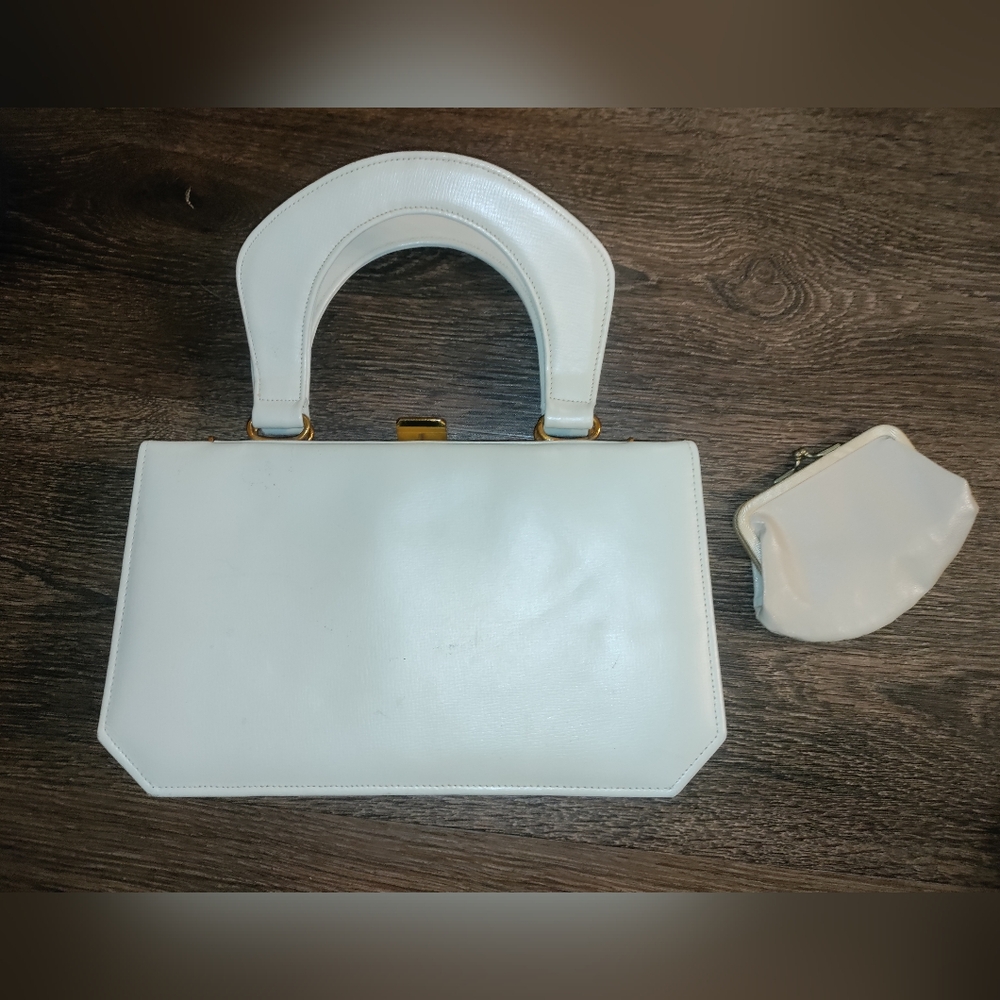 Susan Gail Original Leather Handbag Vintage With Coin Purse